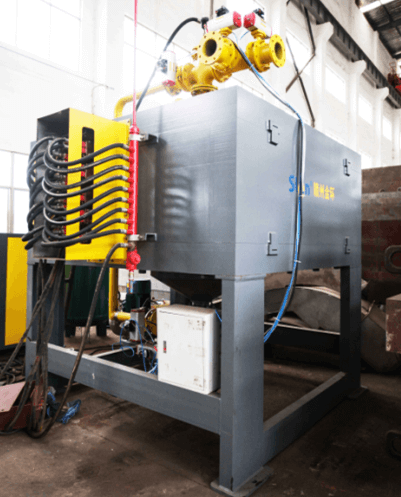 金环磁选首台SJ-1250浆料高梯度磁选机出口印度